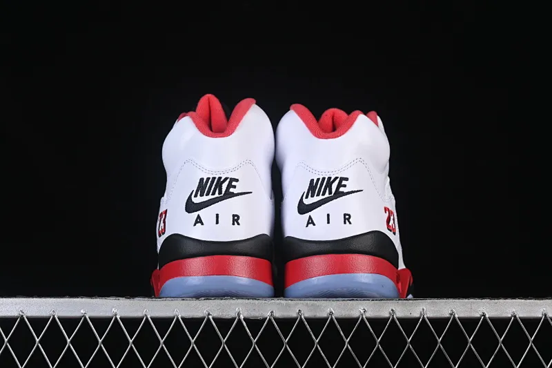 All categories Air Jordan Jordan series basketball shoes Air Jordan 5 GX foreign trade version Air Jordan 5 Retro "Fire Red Black Tongue" AJ5 Joe 5 Rukawa Maple Flame Red first layer basketball shoes HQ7978-101